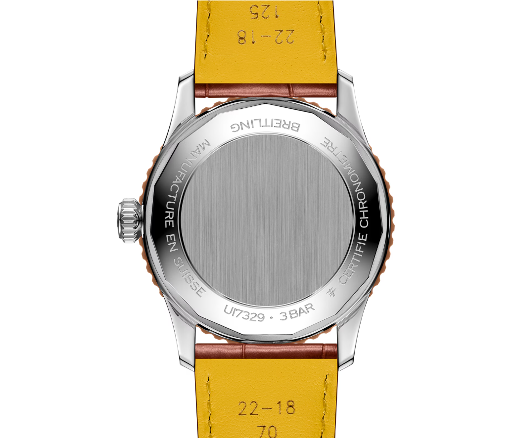 BRT Navitimer Automatic 41mm Mens Watch Silver