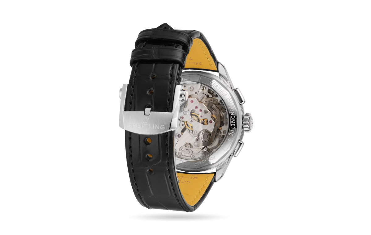 BRT Premier B09 Chonograph 40mm Mens Watch Silver