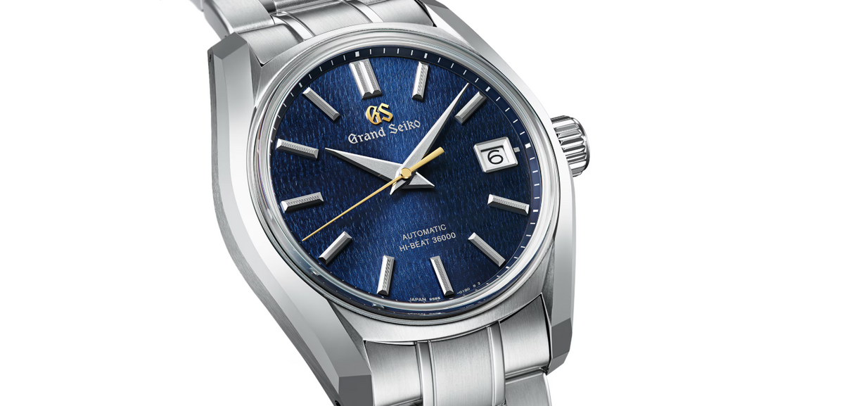 GSK Heritage Collection ShÅ«bun 40mm Hi-Beat Mens Watch Blue