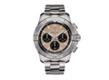 BRT Avenger Chronograph B01 44mm Mens Watch Beige Stainless Steel