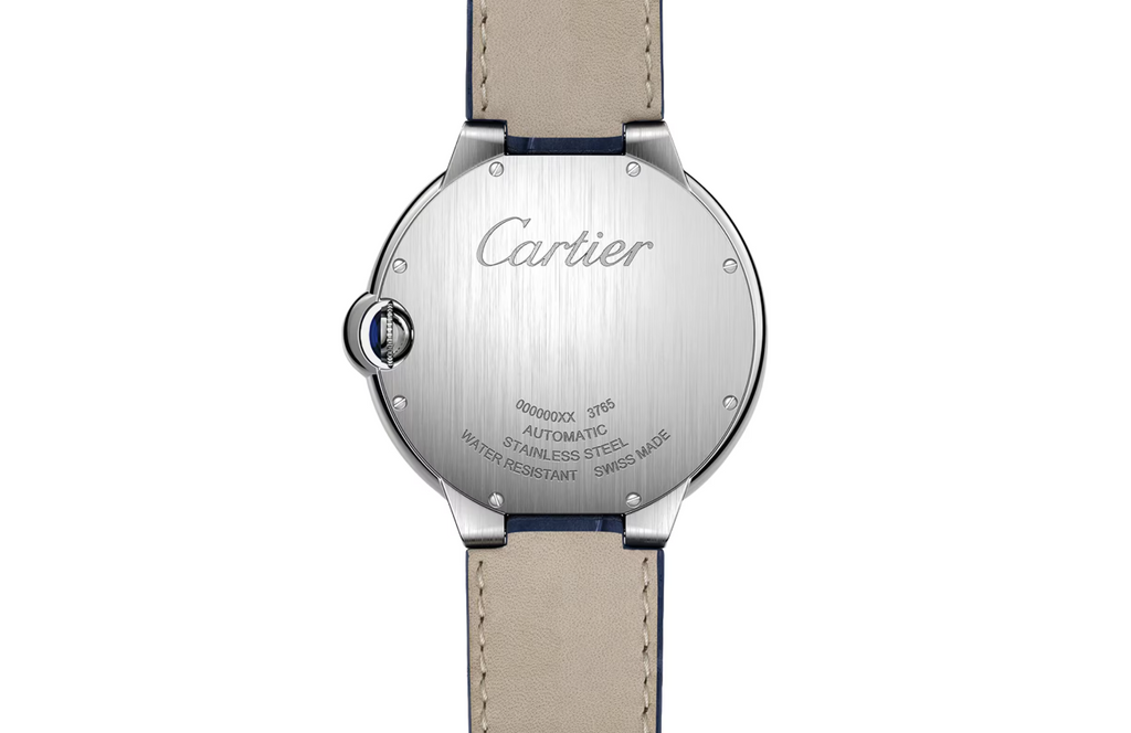 Ballon Bleu de CRT watch, 42 mm. Mechanical movement with automatic winding, caliber 1847 MC.