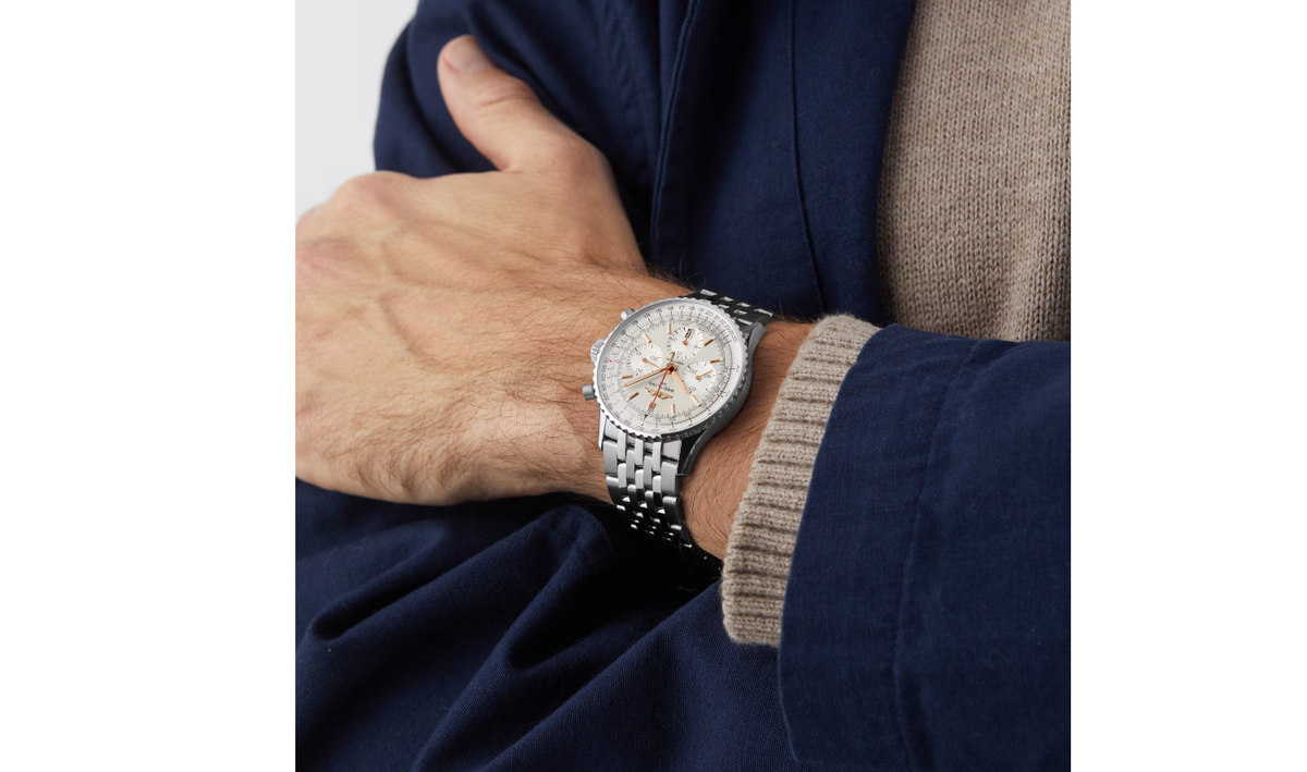 BRT Navitimer B01 Chronograph 41 Stainless Steel Watch