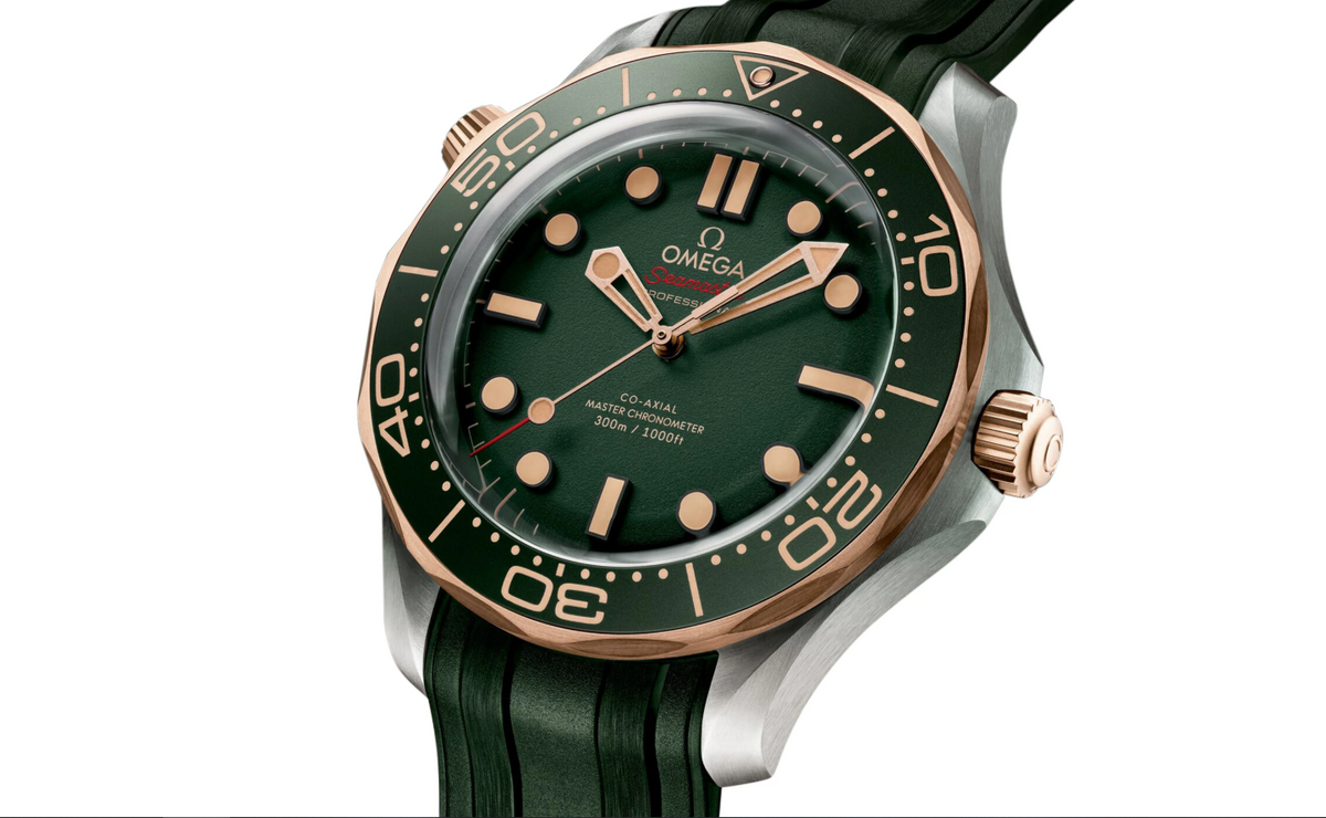 OMG Seamaster Diver 300M 42mm Mens Watch Rubber