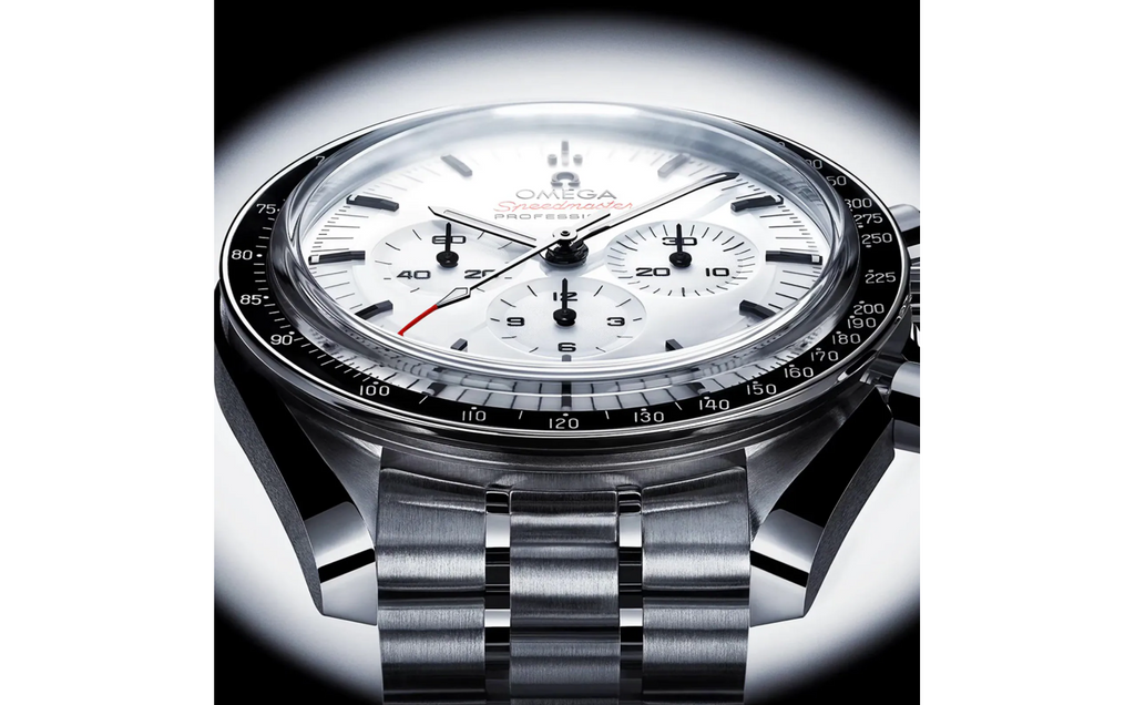 OMG Speedmaster Moonwatch Professional 42mm Mens Watch White
