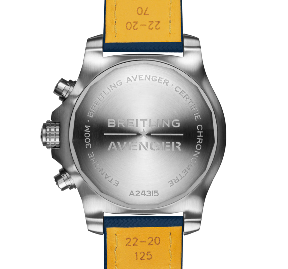 BRT Avenger Chronograph 45mm Mens Watch Blue