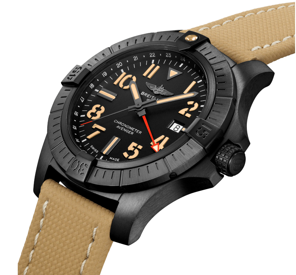 BRT Avenger Automatic GMT 45 Night Mission Watch