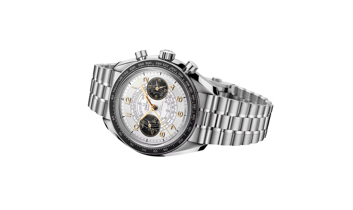 OMG Speedmaster Chronoscope Paris 2024 Olympics 43mm Mens Watch