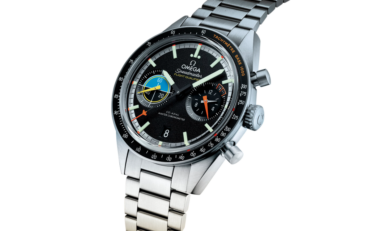 OMG Speedmaster Pilot 40.85mm Mens Watch Black