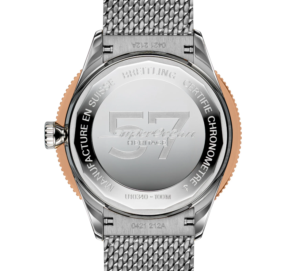 BRT Superocean Heritage '57 Highlands Capsule 38mm Mens Watch Yellow 2 Straps
