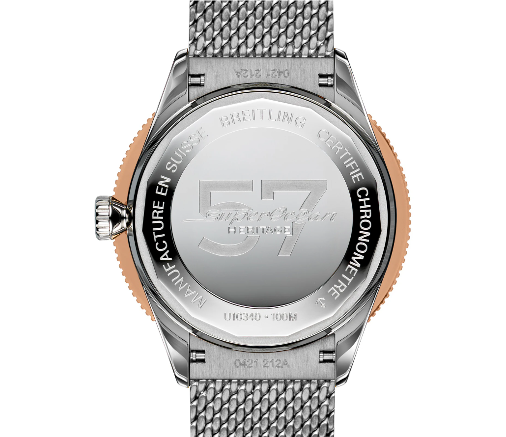 BRT Superocean Heritage '57 Highlands Capsule 38mm Mens Watch Green 2 Straps