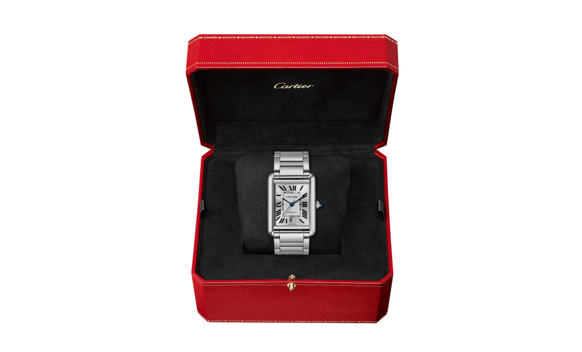 Tank Must, Extra-Large Model, Automatic Movement, Steel 41mm X 31mm