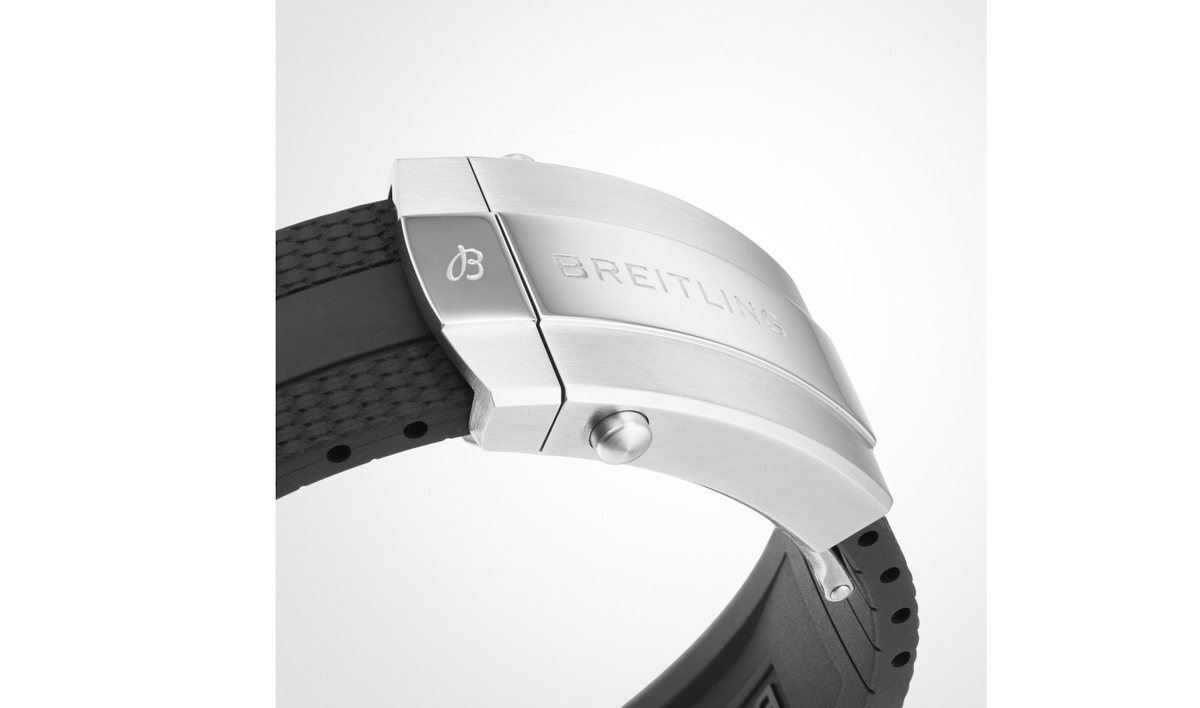 BRT Superocean Automatic 44 Stainless Steel Rubber Strap Watch