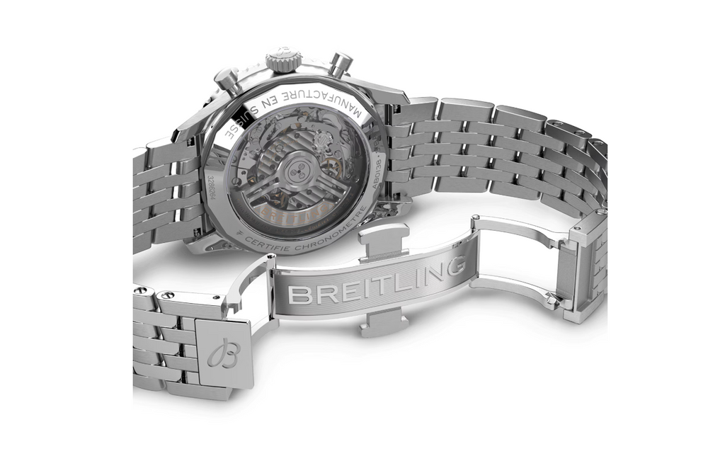 BRT Navitimer B01 Chronograph 43 Silver Watch