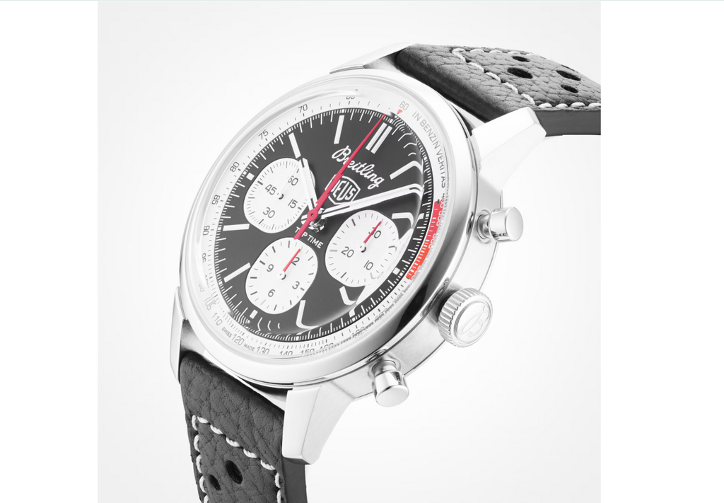 BRT Top Time B01 Deus 41mm Mens Watch Leather