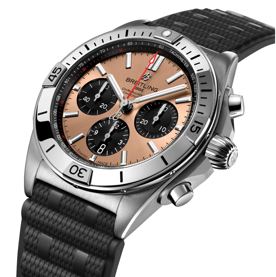 BRT Chronomat B01 Chronograph 42mm Mens Watch Copper