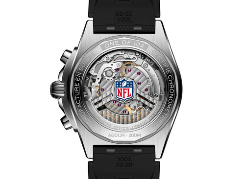 BRT Chronomat B01 42 Dallas Cowboys Limited Edition Mens Watch Rubber