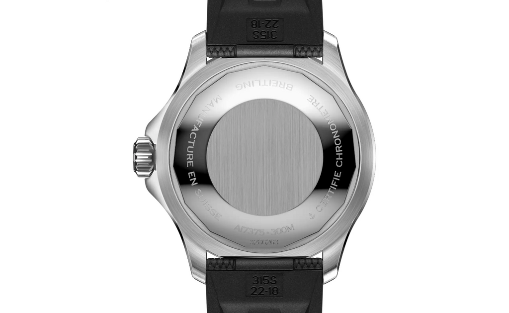 BRT Superocean Automatic 42 Stainless Steel Rubber Strap Watch