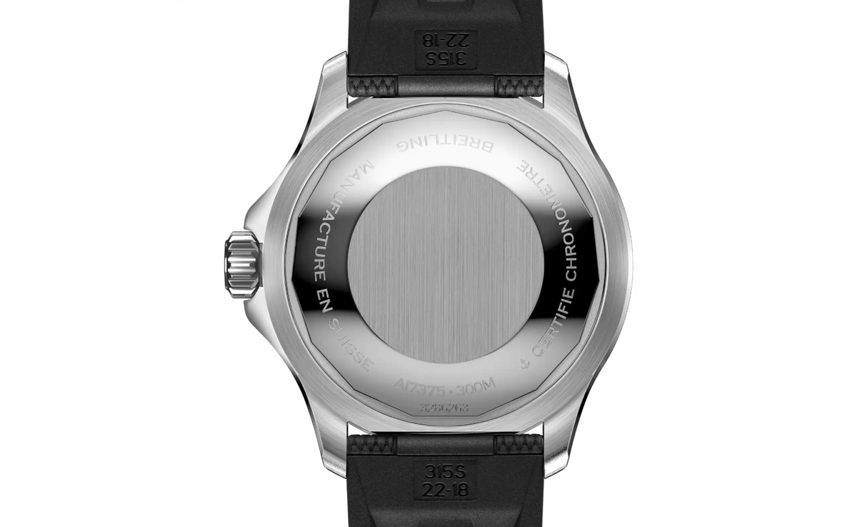 BRT Superocean Automatic 42 Stainless Steel Rubber Strap Watch