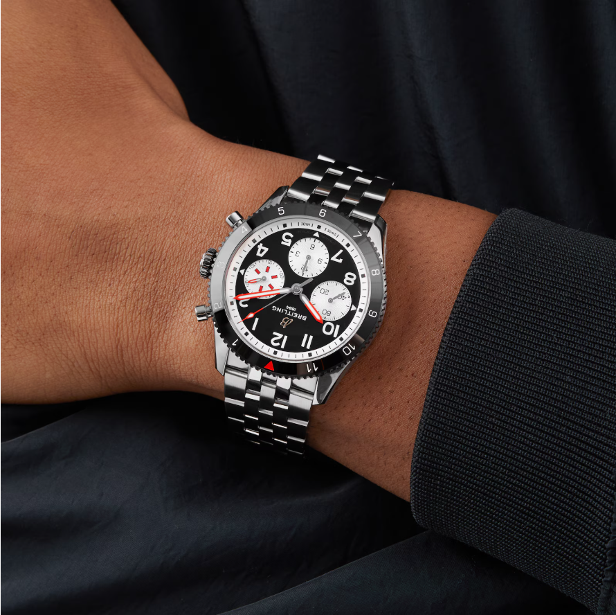 BRT Classic AVI Chronograph 42 Mosquito Stainless Steel Watch