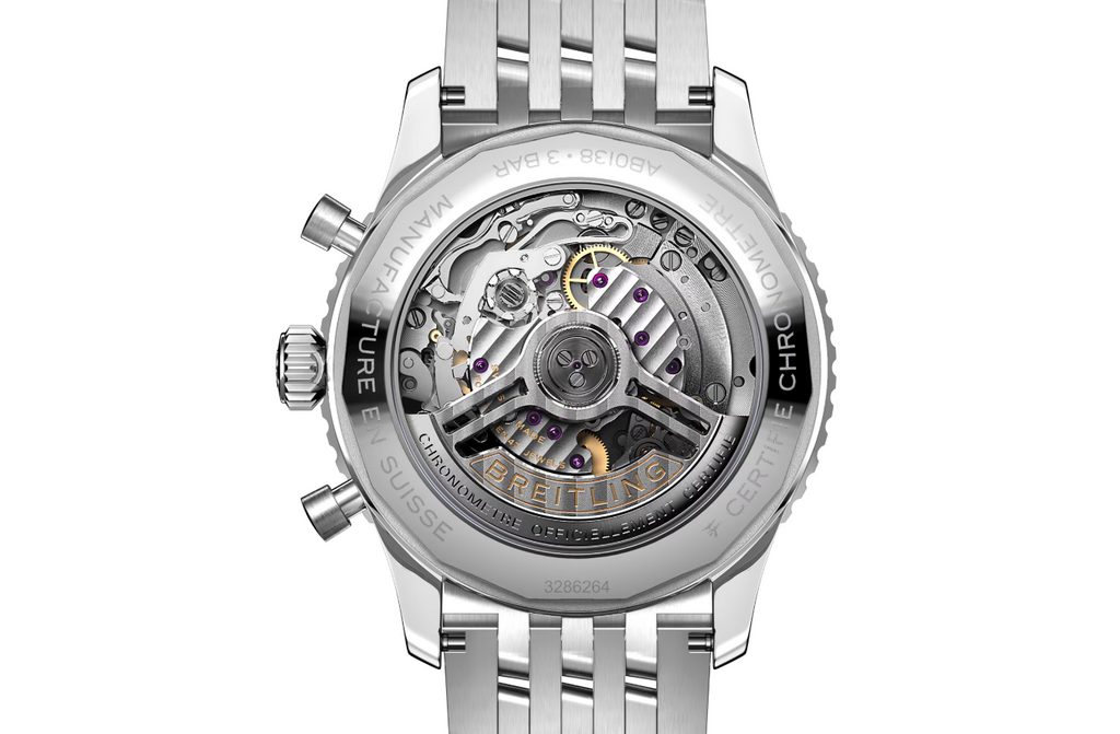 BRT Navitimer B01 Chronograph 43 Silver Watch