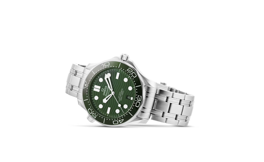 OMG Seamaster Diver 300m Co-Axial Master Chronometer 42mm Mens Watch Green