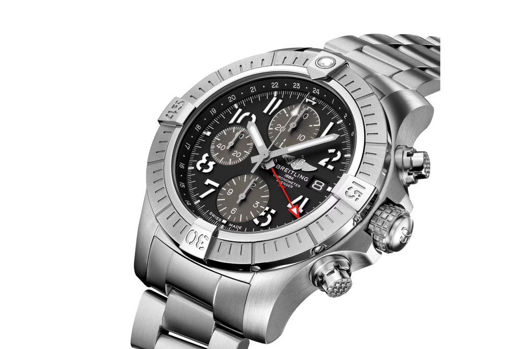 BRT Avenger Chronograph GMT 45 Stainless Steel Watch
