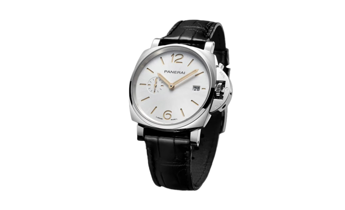 PNRi Luminor Due 42mm Mens Watch Ivory