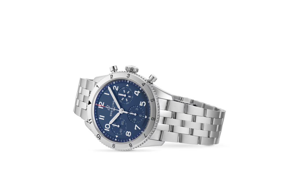 BRT Classic AVI Chronograph 42 Tribute to Vought F4U Corsair Stainless Steel Watch