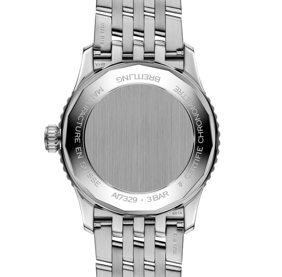 BRT Navitimer Automatic 41mm Mens Watch Green Stainless Steel