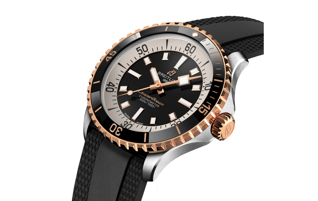 BRT Superocean Automatic 42 Stainless Steel & 18k Red Gold Watch