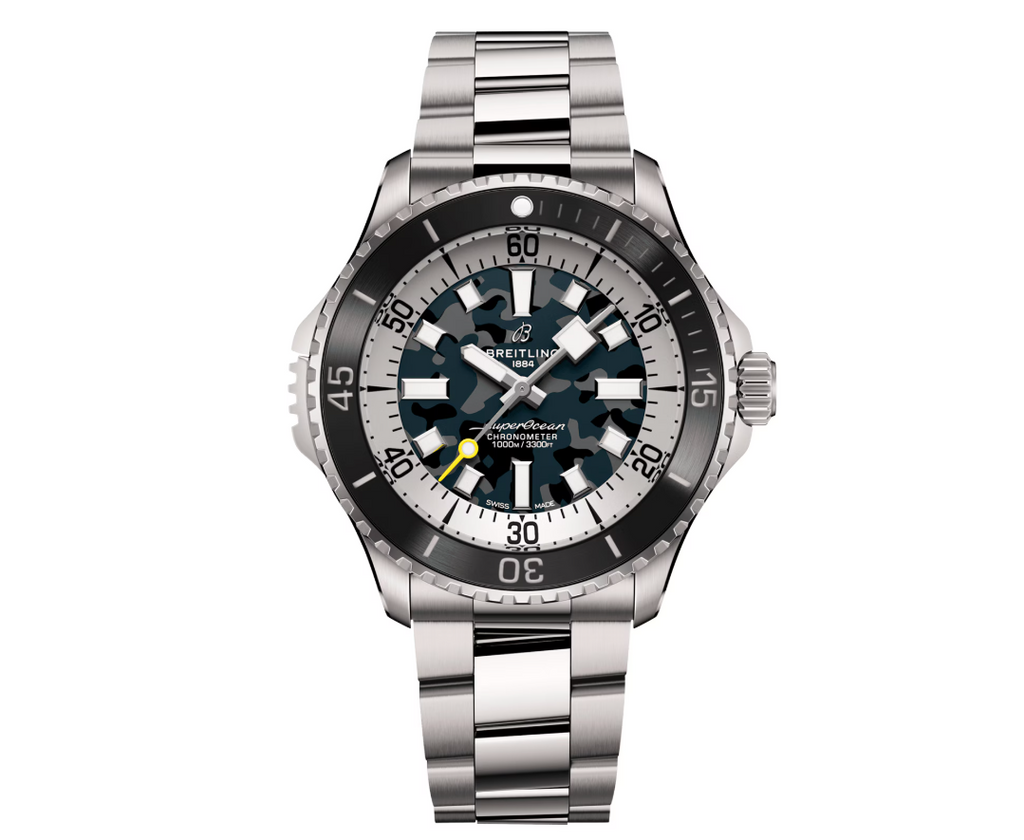 BRT Superocean Automatic Super Diver 46mm Mens Watch Black