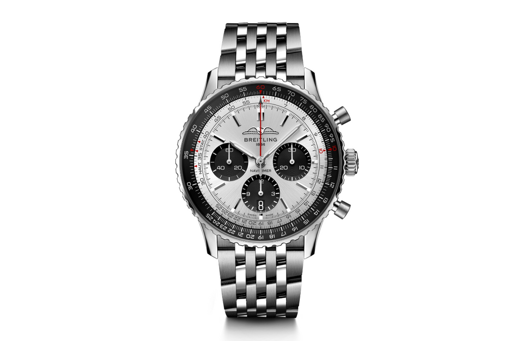 BRT Navitimer B01 Chronograph 43 Silver Watch