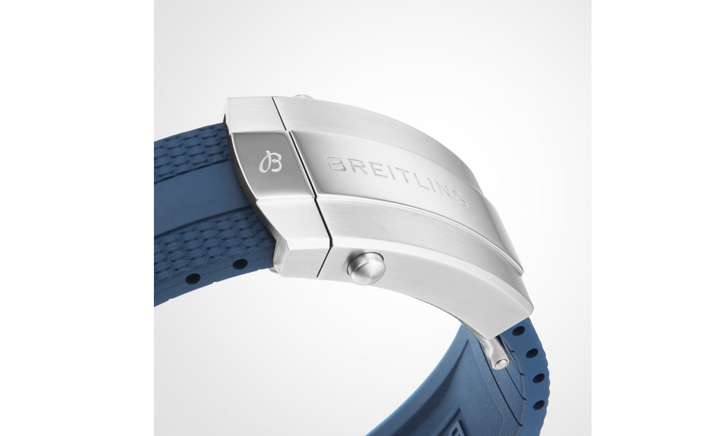 BRT Superocean Automatic 44 Stainless Steel Rubber Strap Watch