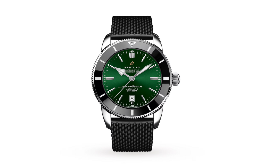 BRT Superocean Heritage B20 Automatic 46 Stainless Steel Rubber Strap Watch