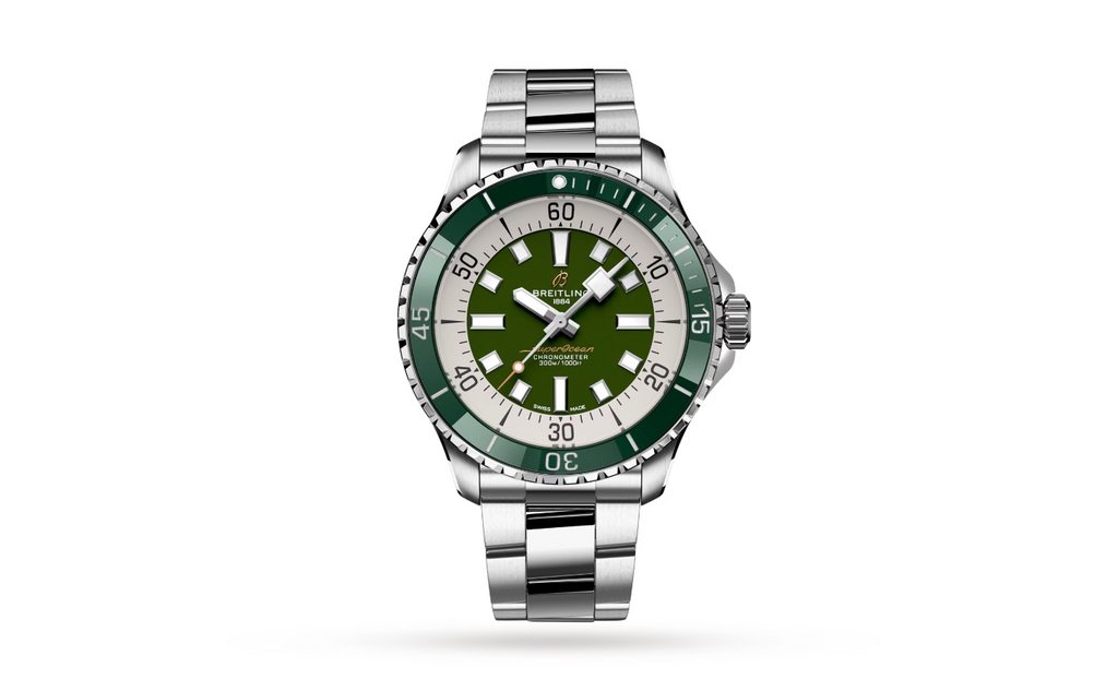 BRT Superocean Automatic 44 Stainless Steel - Green Watch