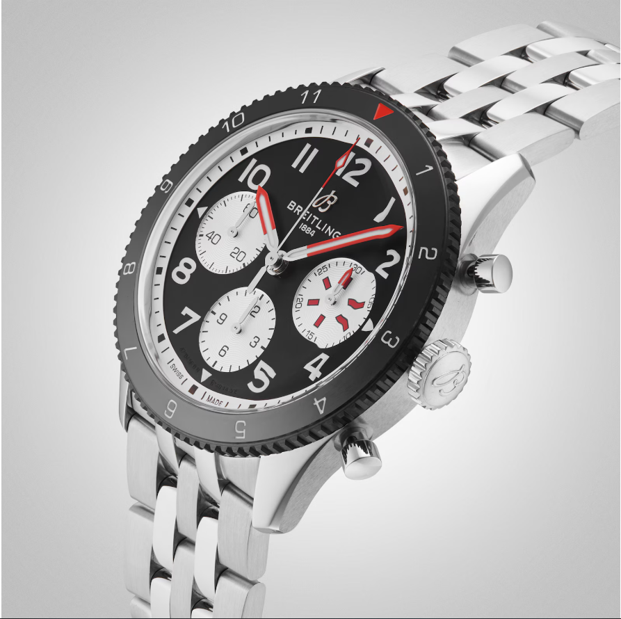 BRT Classic AVI Chronograph 42 Mosquito Stainless Steel Watch