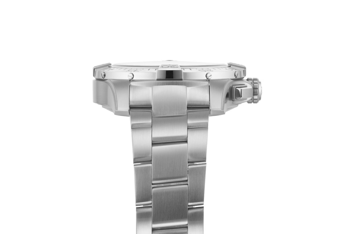 BRT Avenger Chronograph B01 44mm Mens Watch Beige Stainless Steel
