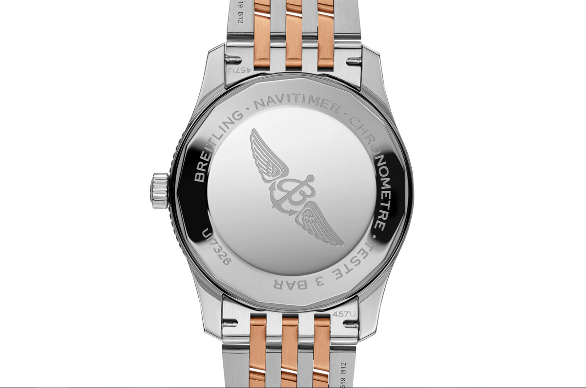 BRT Navitimer Automatic 41 Anthracite Metal Bracelet Watch