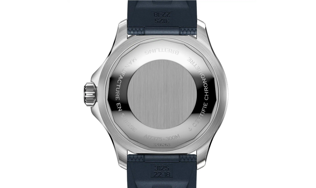 BRT Superocean Automatic 42 Stainless Steel Rubber Strap Watch