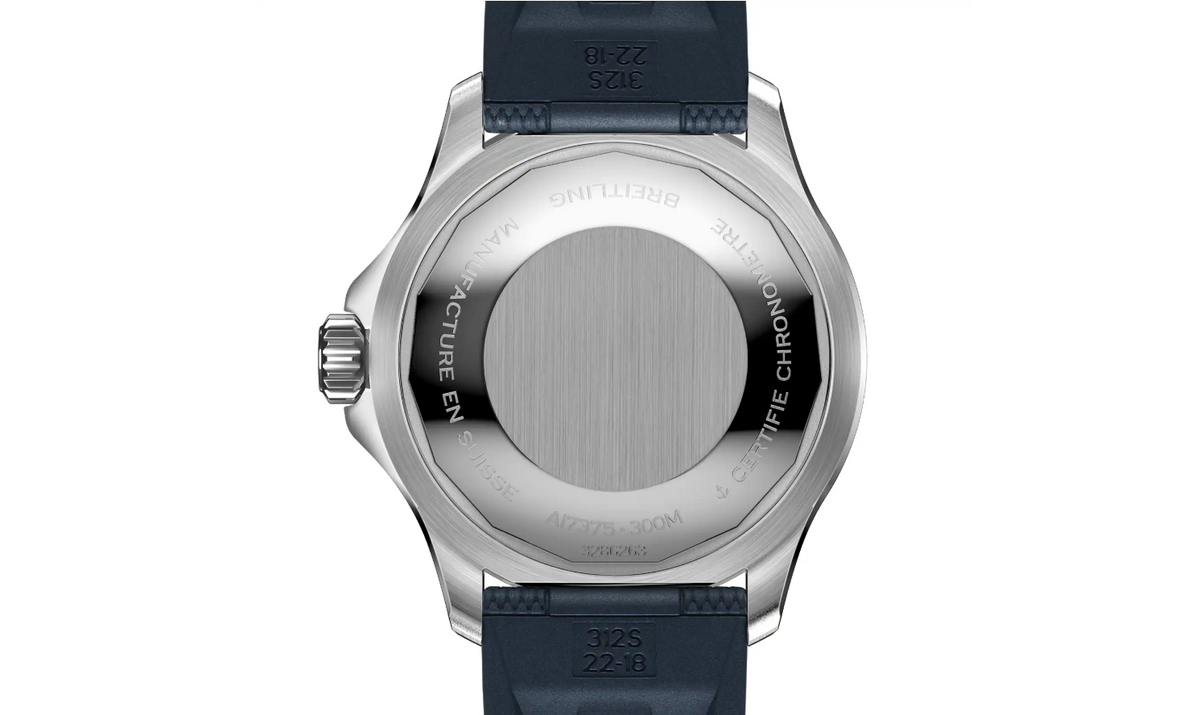BRT Superocean Automatic 42 Stainless Steel Rubber Strap Watch