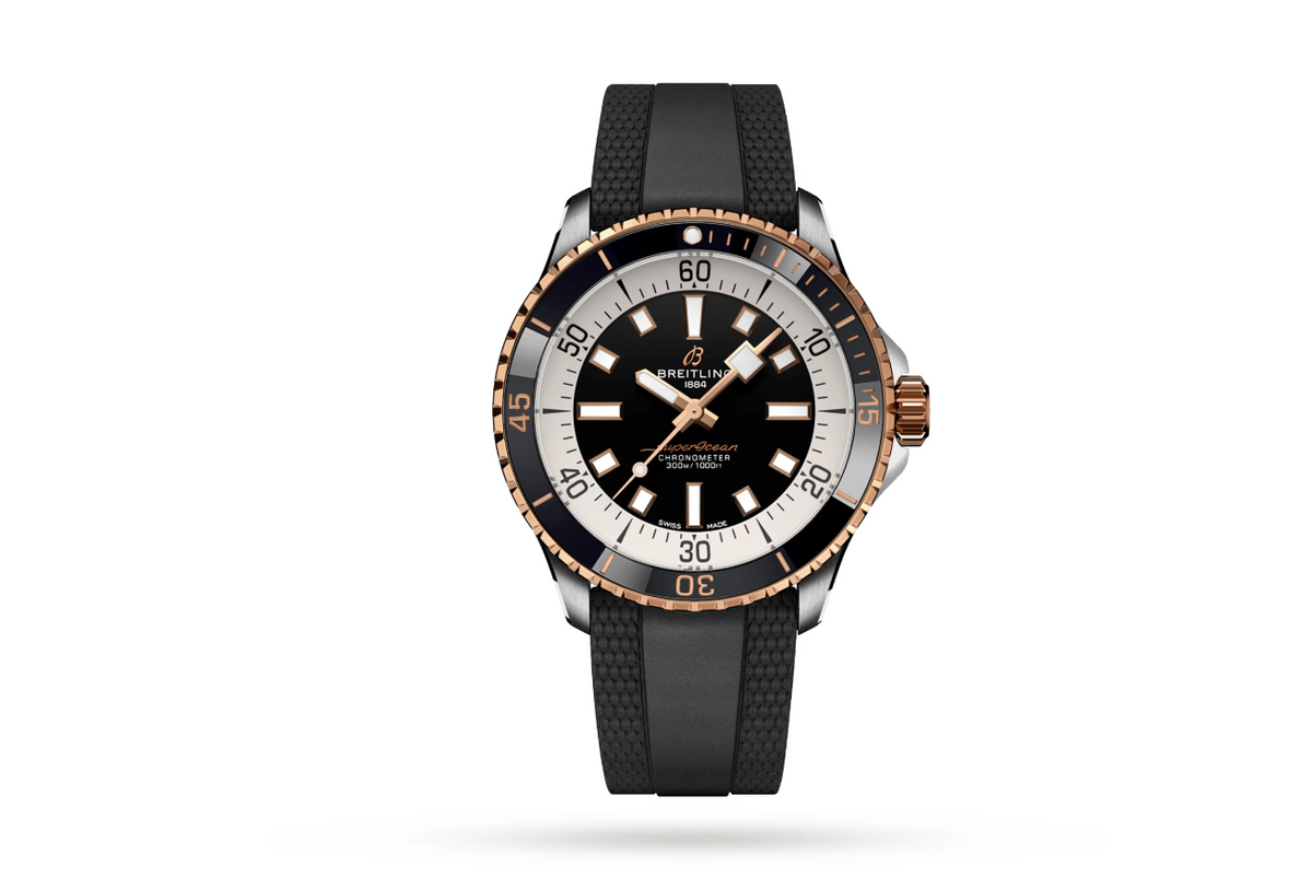 BRT Superocean Automatic 42 Stainless Steel & 18k Red Gold Watch