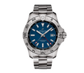 BRT Avenger Automatic GMT 44mm Mens Watch Blue Stainless Steel