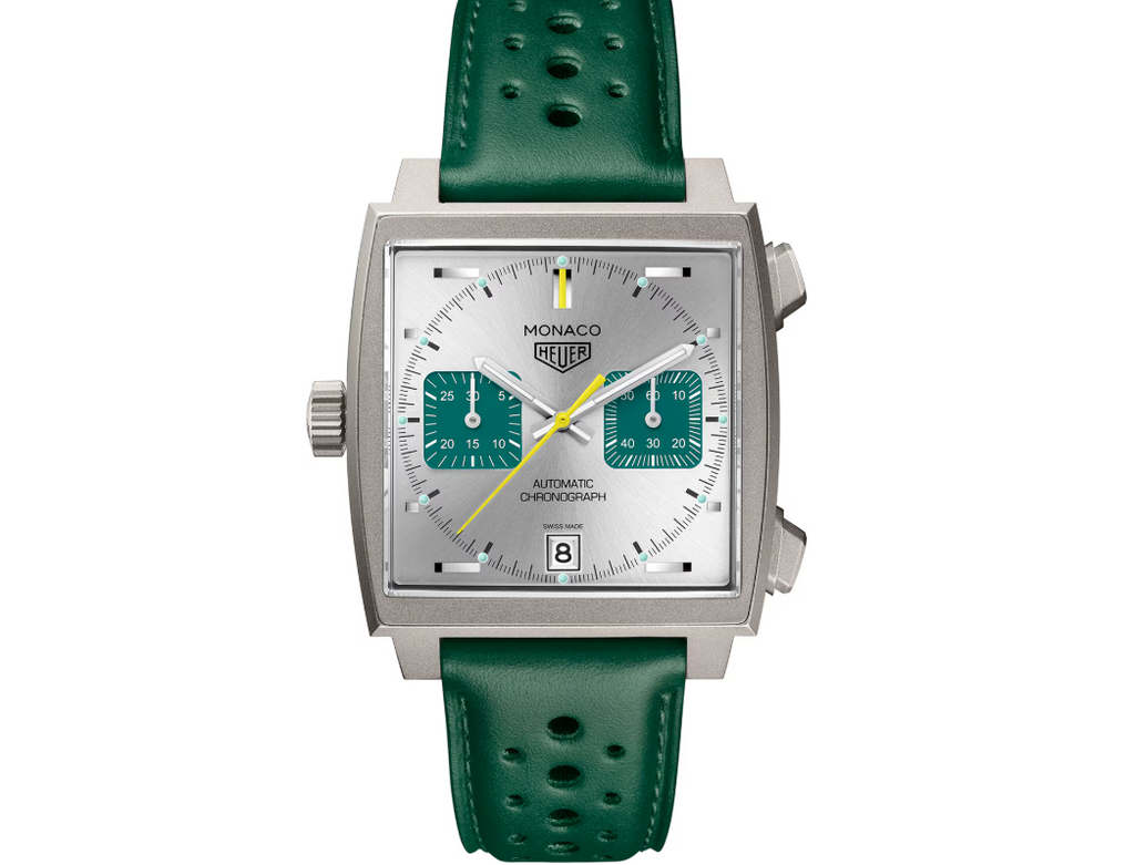 TGHR Monaco Chronograph Racing Green 39mm Mens Watch