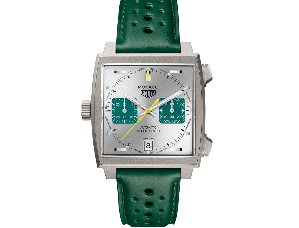 TGHR Monaco Chronograph Racing Green 39mm Mens Watch