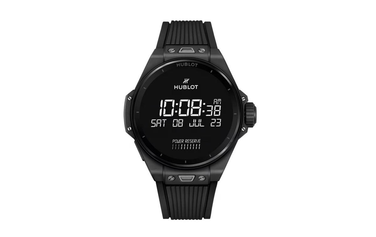HBT Big Bang E Gen3 Black Magic 44mm Mens Watch Black