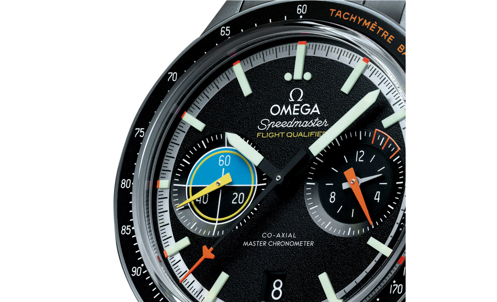 OMG Speedmaster Pilot 40.85mm Mens Watch Black