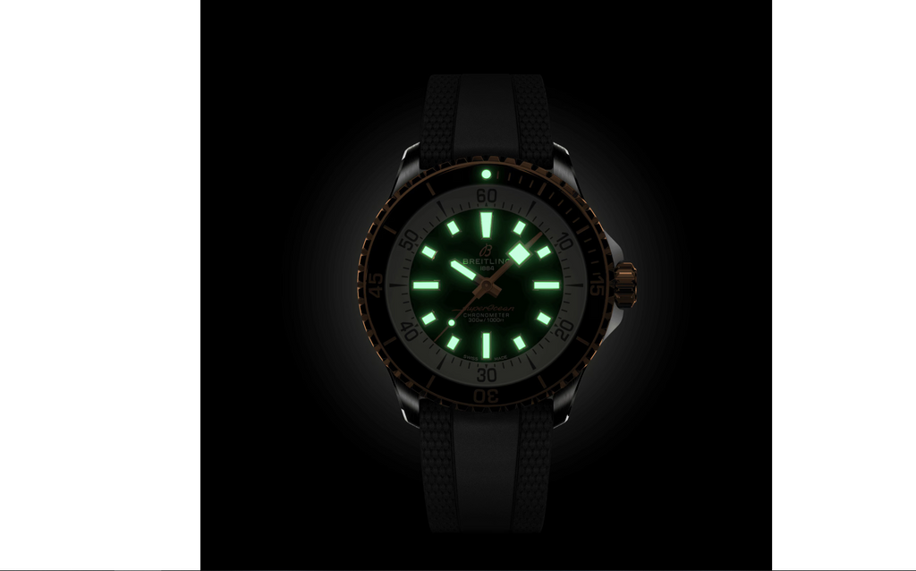 BRT Superocean Automatic 42 Stainless Steel & 18k Red Gold Watch