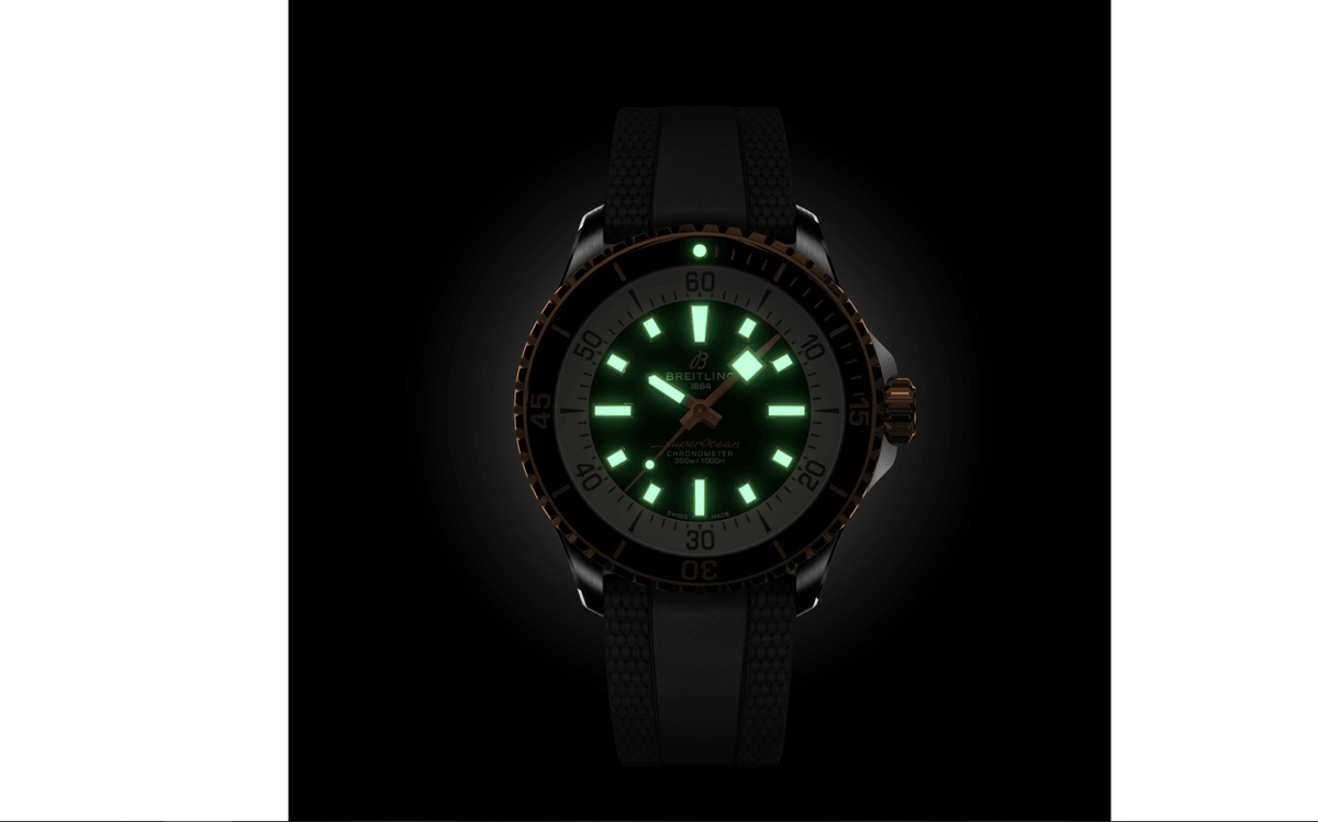 BRT Superocean Automatic 42 Stainless Steel & 18k Red Gold Watch