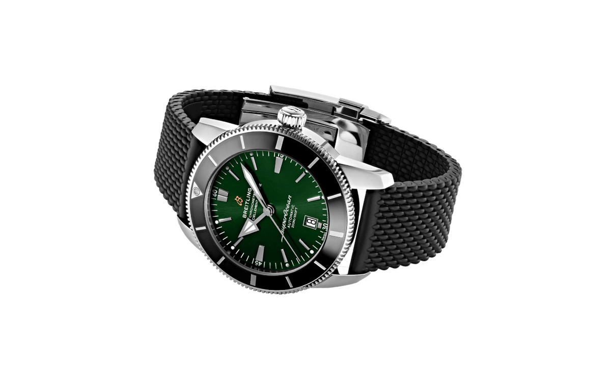 BRT Superocean Heritage B20 Automatic 46 Stainless Steel Rubber Strap Watch