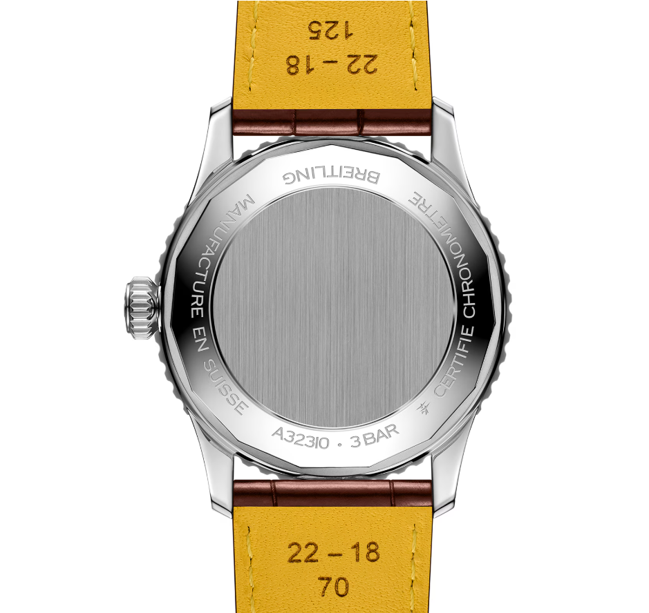 BRT Navitimer Automatic GMT 41mm Mens Watch Silver